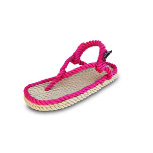 Flop Kids camel & fuchsia - [seilsandalen.at]