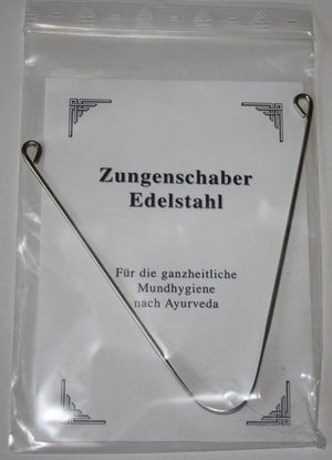 
                  
                    Ayurvedischer Zungenschaber Edelstahl - [seilsandalen.at]
                  
                