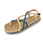 Toe Joe camel & denim - [seilsandalen.at]