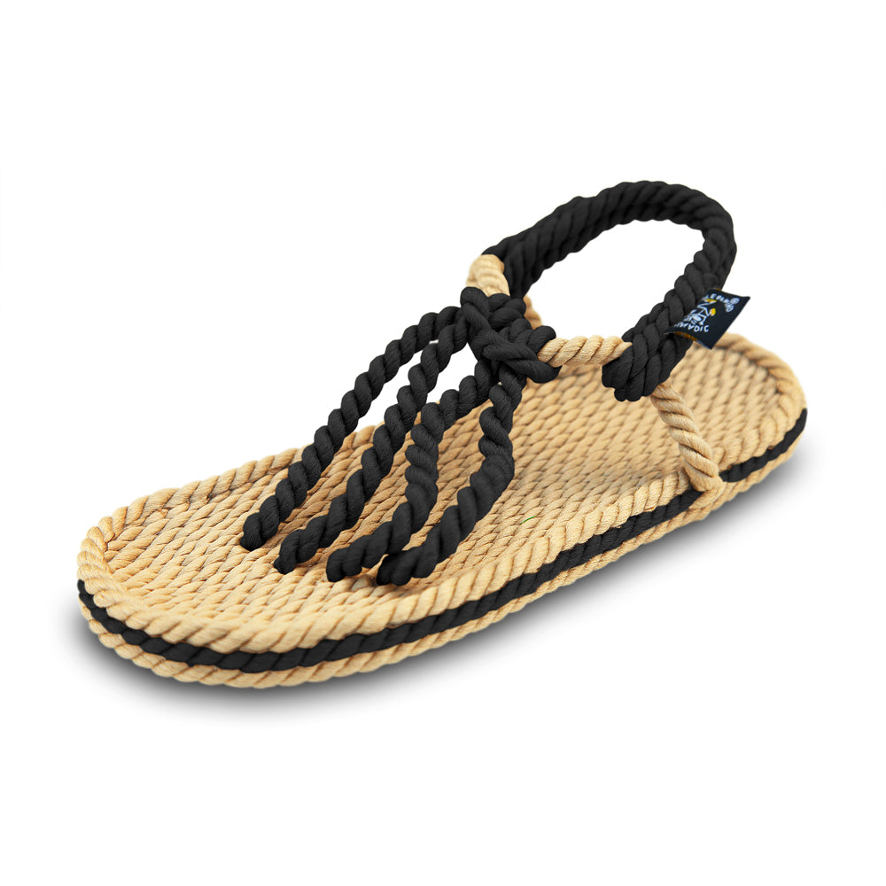 Warrior One camel & black - [seilsandalen.at]